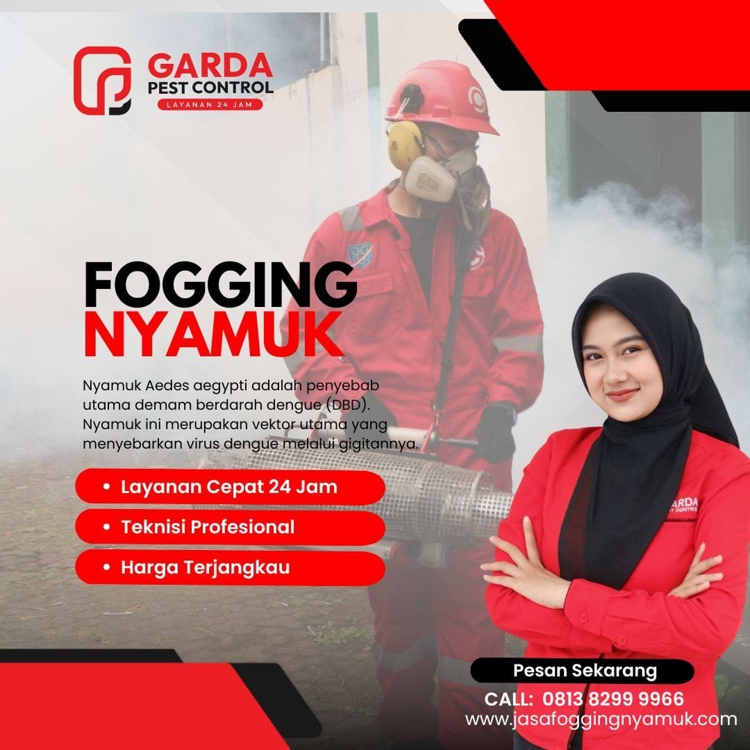 Jasa Fogging Nyamuk di Bekasi Barat Terbaik dan Profesional