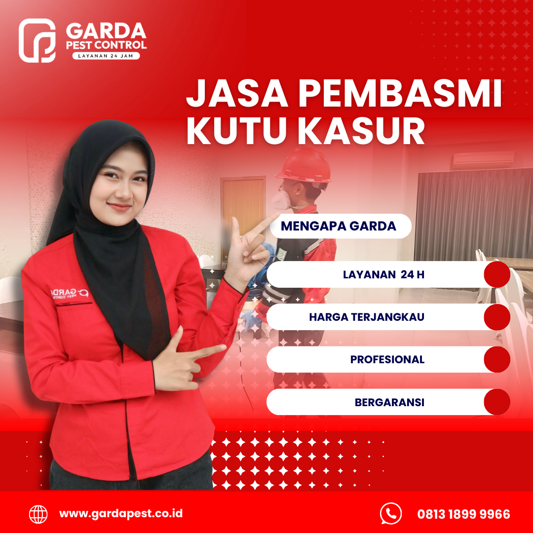 Jasa Pembasmi Kutu Kasur di Bandung Ahlinya Bersama Garda
