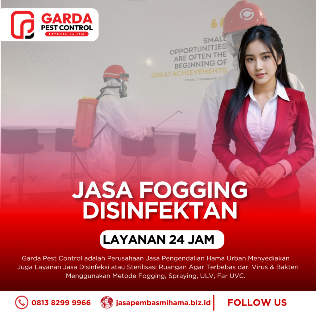 Jasa Penyemprotan Disinfektan Terdekat Cikarang