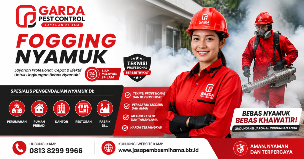 Jasa Fogging Nyamuk Cirebon Pest Control Standby 24 Jam