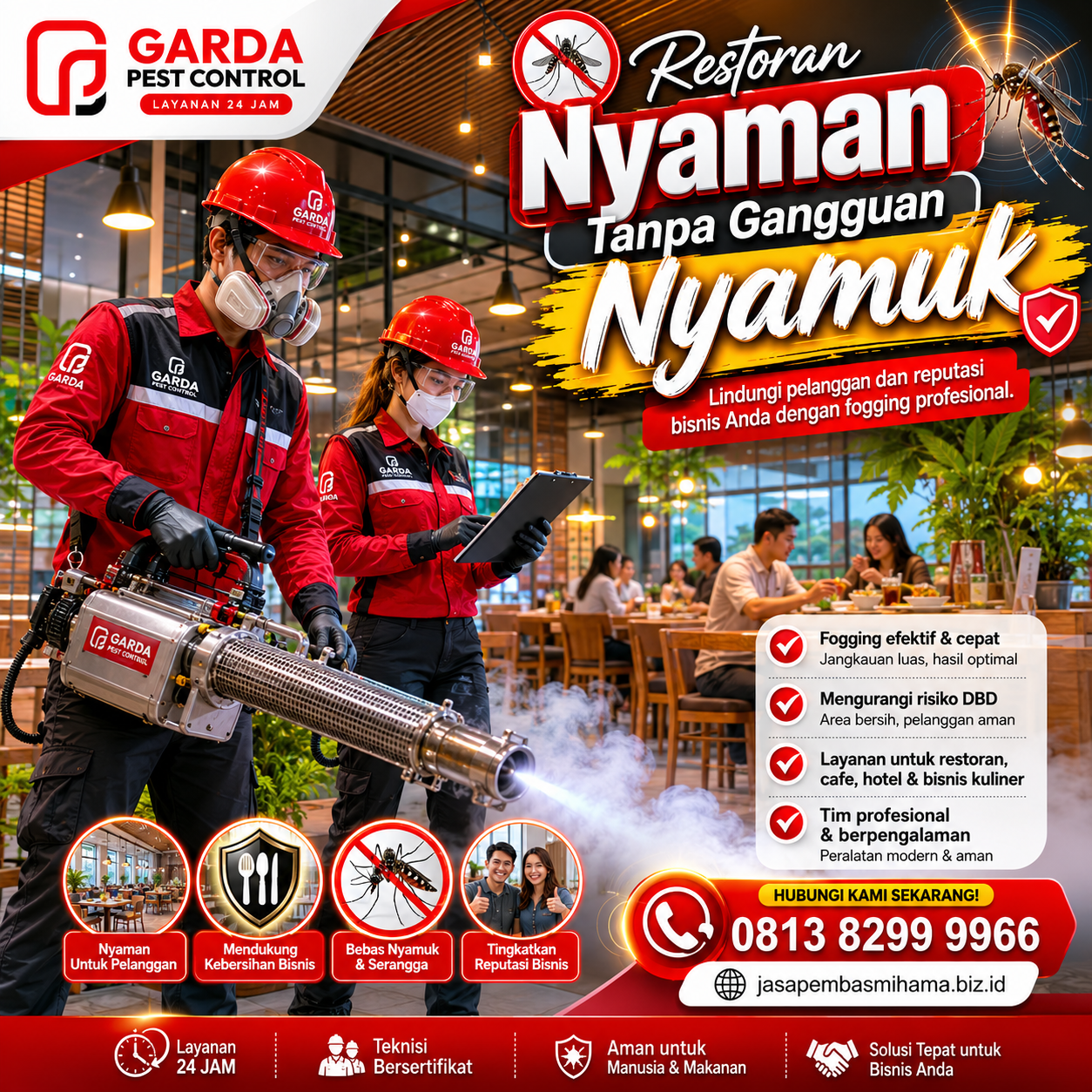 Jasa Fogging Nyamuk Murah Jogja: Lindungi Keluarga Anda dari Bahaya Nyamuk dengan Efisien