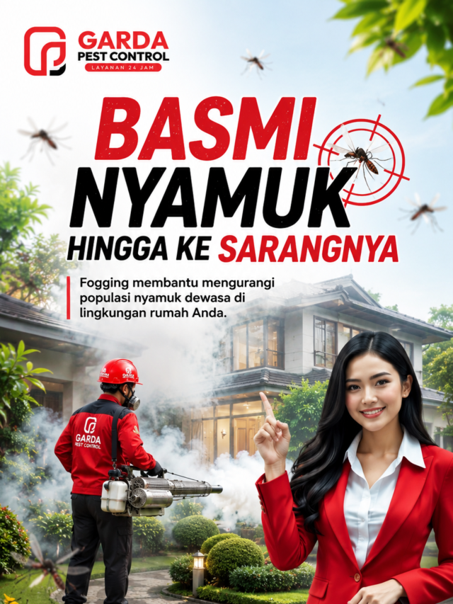Jasa Pembasmi Nyamuk Terbaik di Yogyakarta Teknisi Berpengalaman