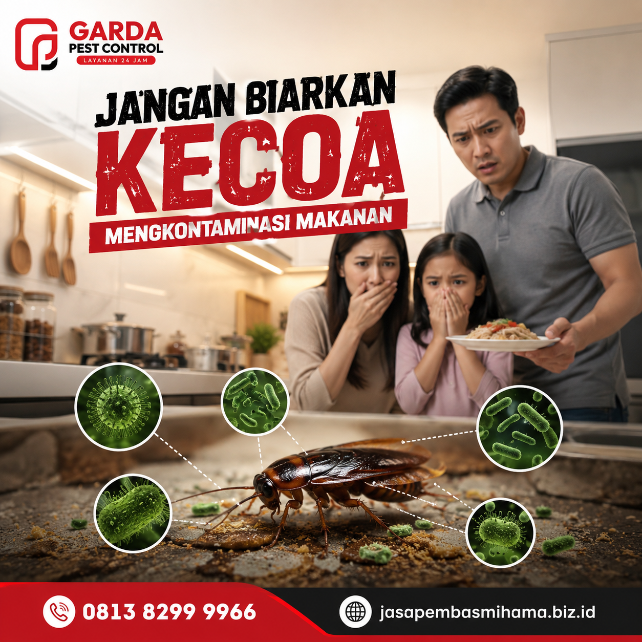 Jasa Pembasmi Kecoa Aman untuk Anak dan Hewan Peliharaan Sidoarjo: Penanganan Efektif Bebas Risiko