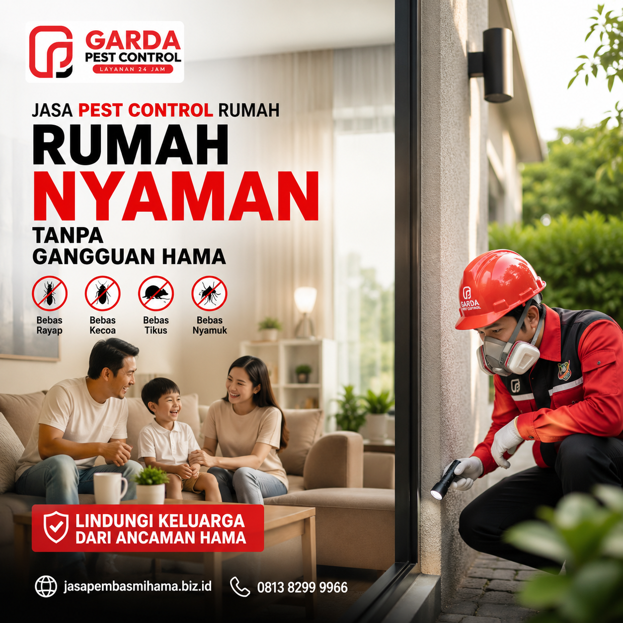 Jasa Pest Control Darurat Sidoarjo 24 Jam: Penanganan Cepat Hama Pengganggu