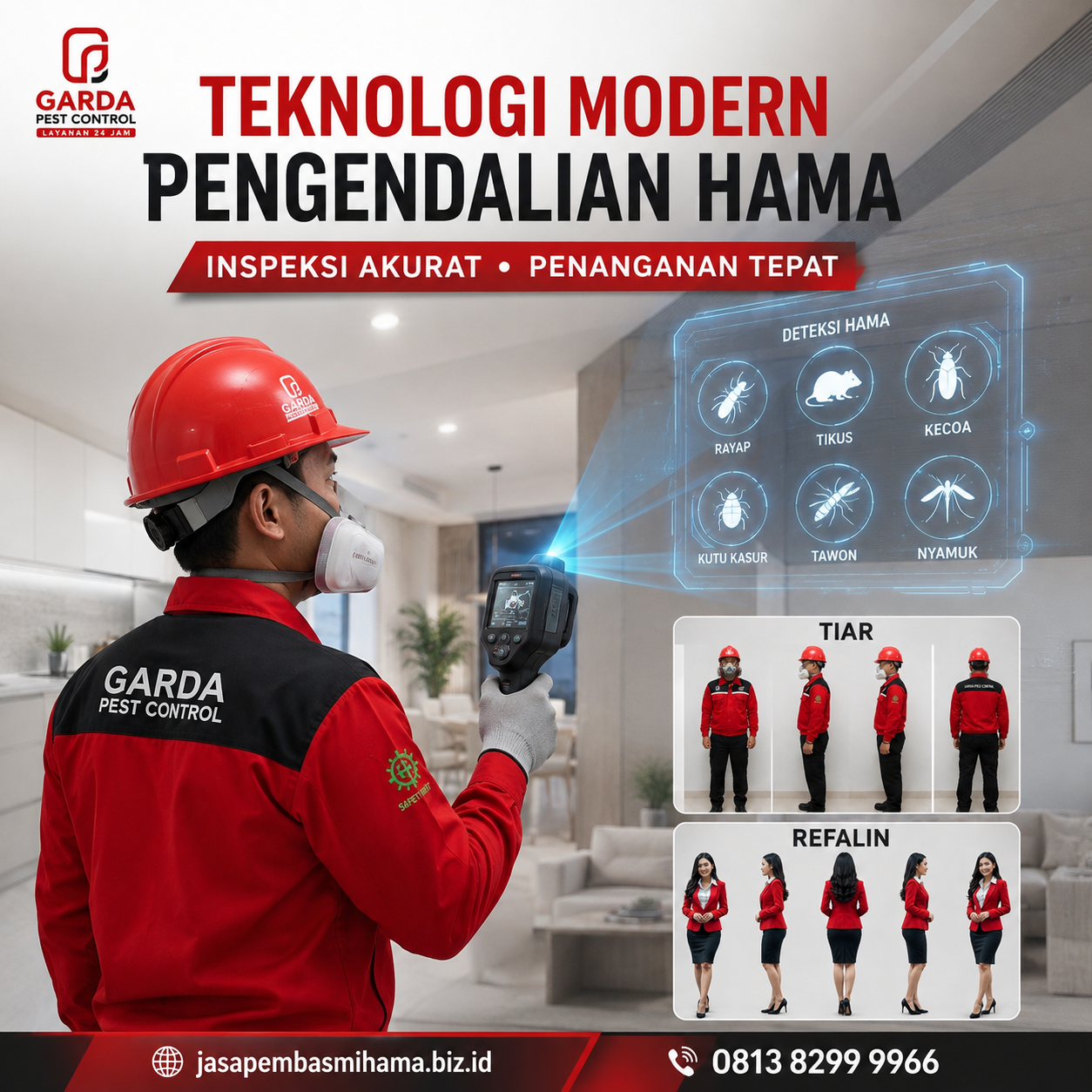 Jasa Pembasmi Hama Sidoarjo Bergaransi untuk Rumah dan Area Bisnis